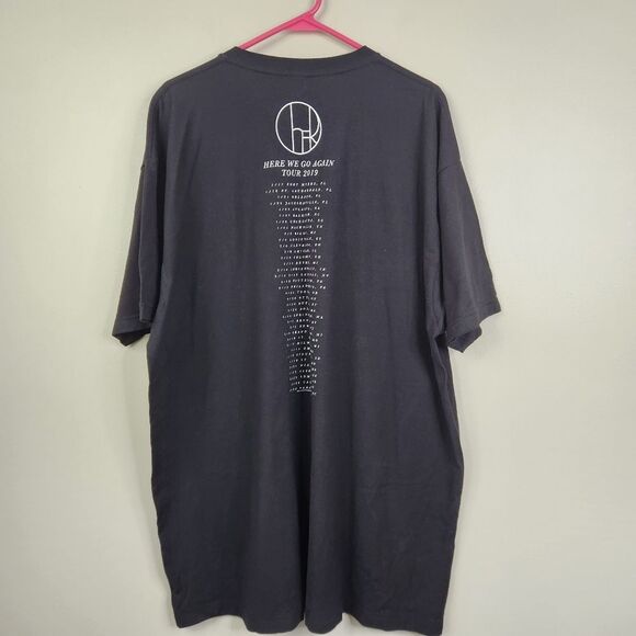 Cher 2019 Here We Go Again Tour Double Sided Short Sleeve Tee XXL - Picture 3 of 6